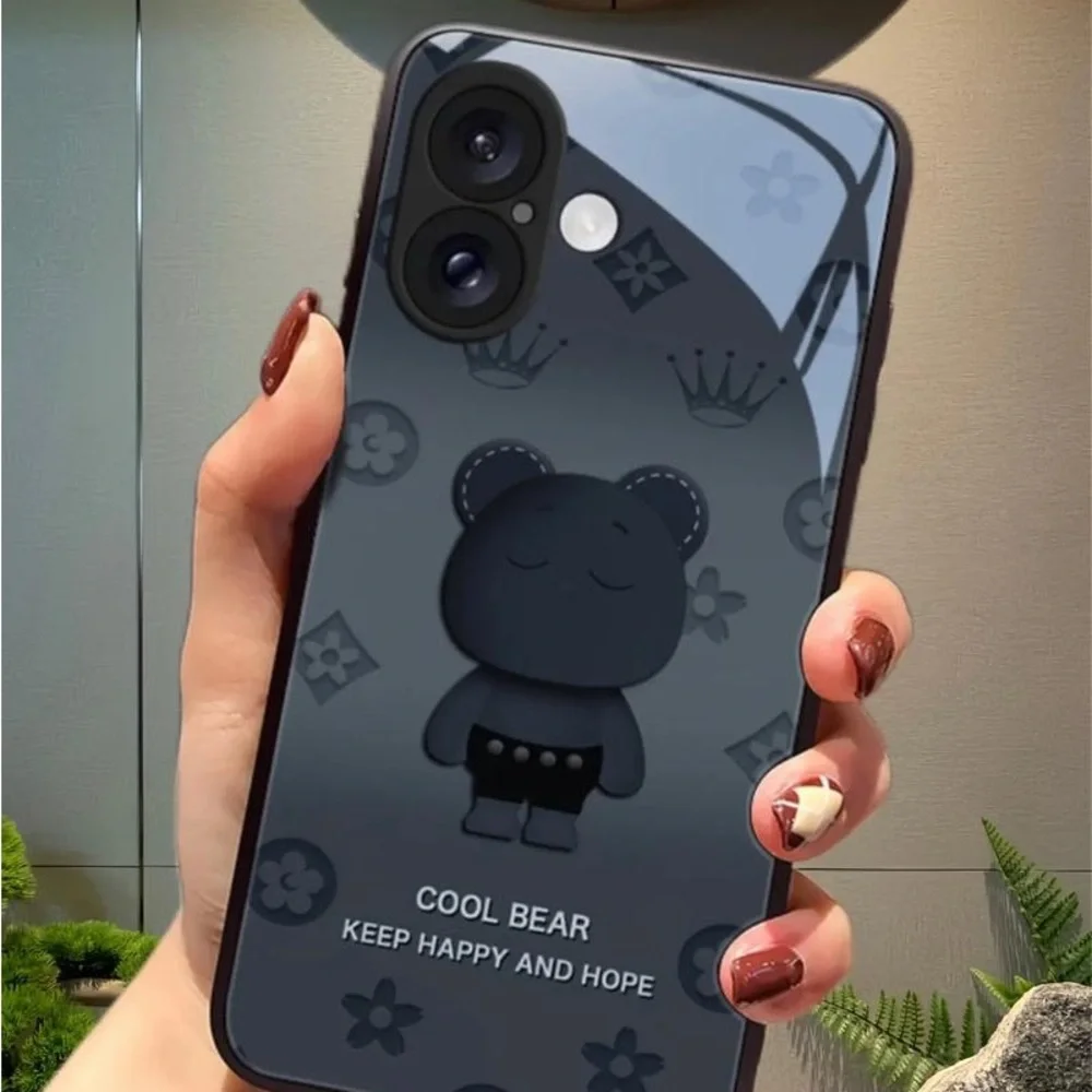 Cool Bear Phone Case for Cell Phones - Black